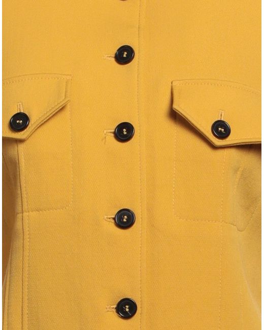 Camisa BCBGMAXAZRIA de color Yellow