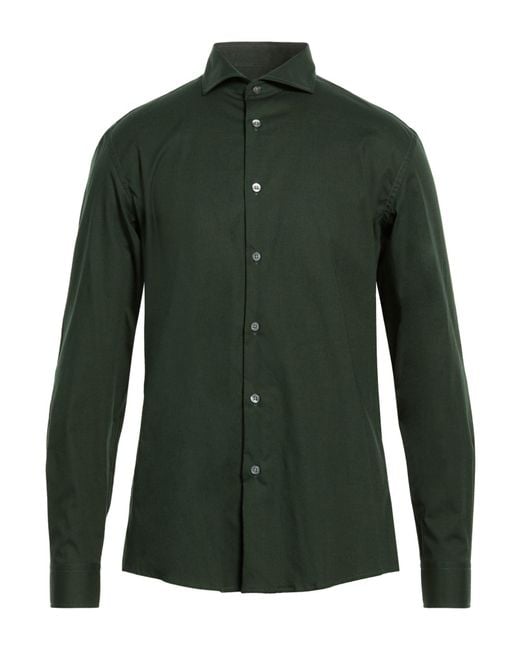 Daniele Alessandrini Green Shirts for men