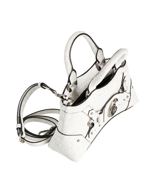 Just Cavalli White Handbags