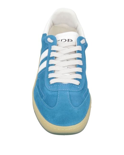 ED PARRISH Blue Azure Sneakers Leather for men