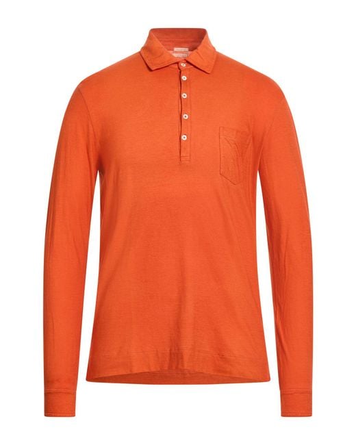 Polo Massimo Alba de hombre de color Orange