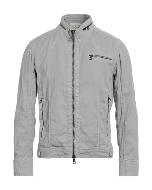 Messagerie Gray Jacket Hemp, Cotton, Elastane for men