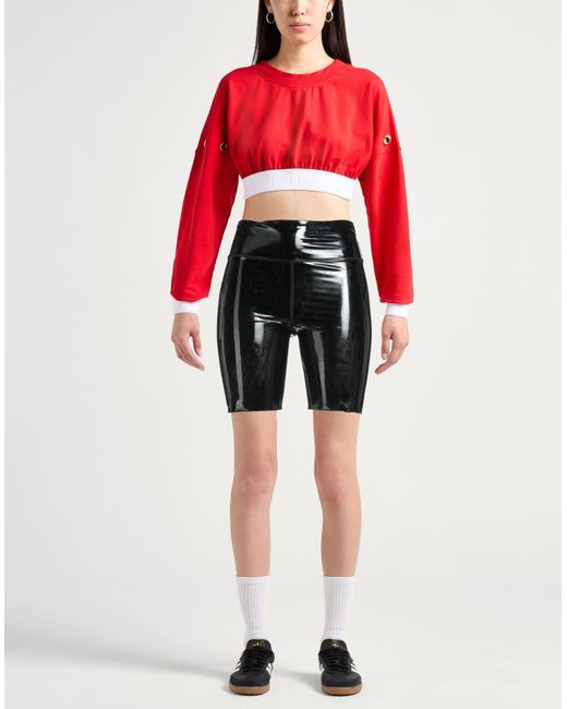 Pinko C-clique Black Shorts & Bermuda Shorts Polyester, Polyurethane