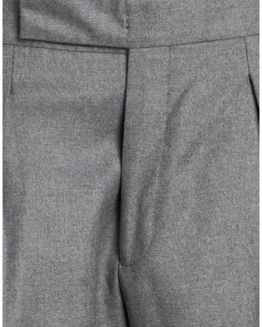 Briglia 1949 Gray Pants Virgin Wool, Elastane for men