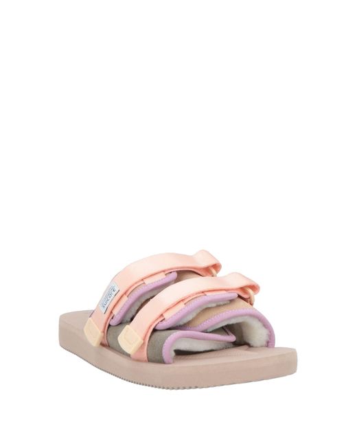 Suicoke Pink Sandals for men