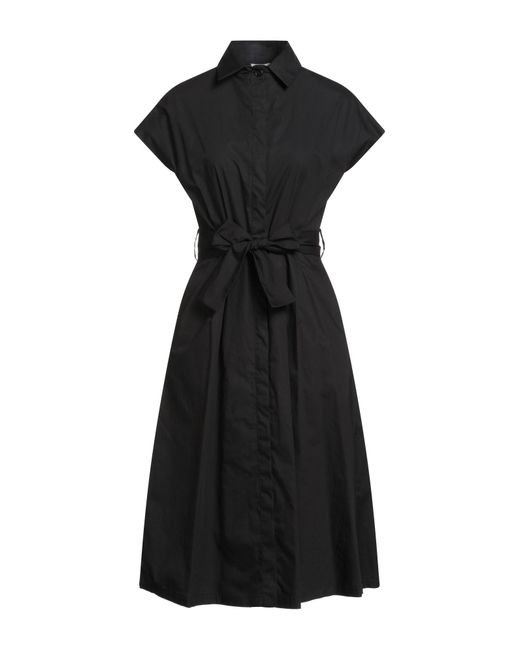 Liu Jo Black Midi-Kleid