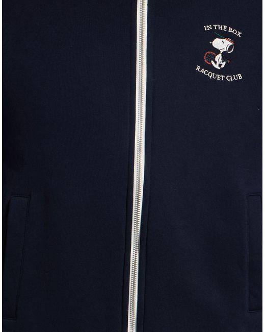 In The Box Blue Sweatshirt Cotton for men