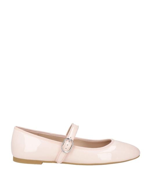 Stuart Weitzman Pink Ballet Flats Leather