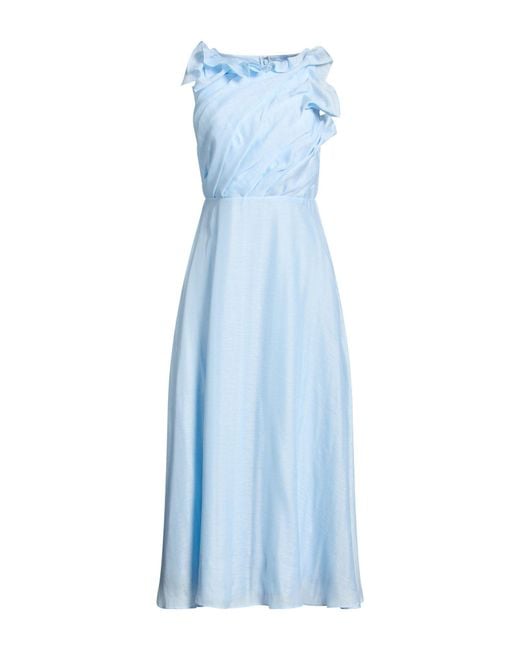 Aje. Blue Midi Dress