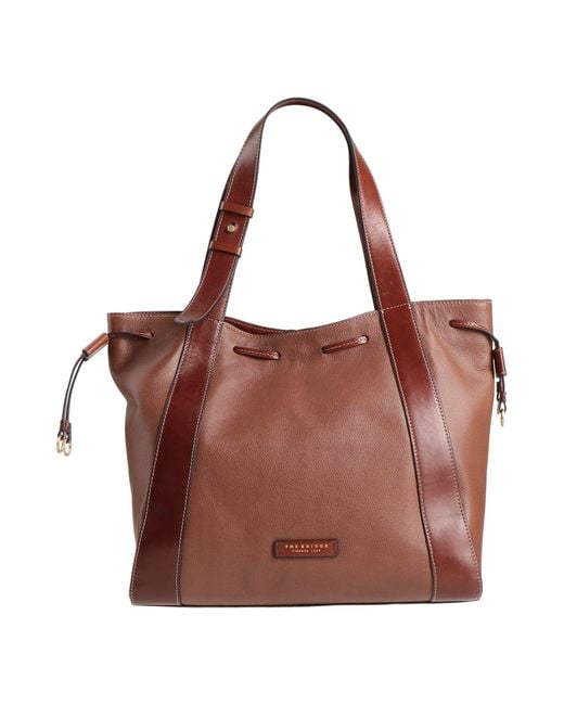 The Bridge Brown Handbag Leather