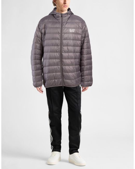 EA7 Gray Puffers for men