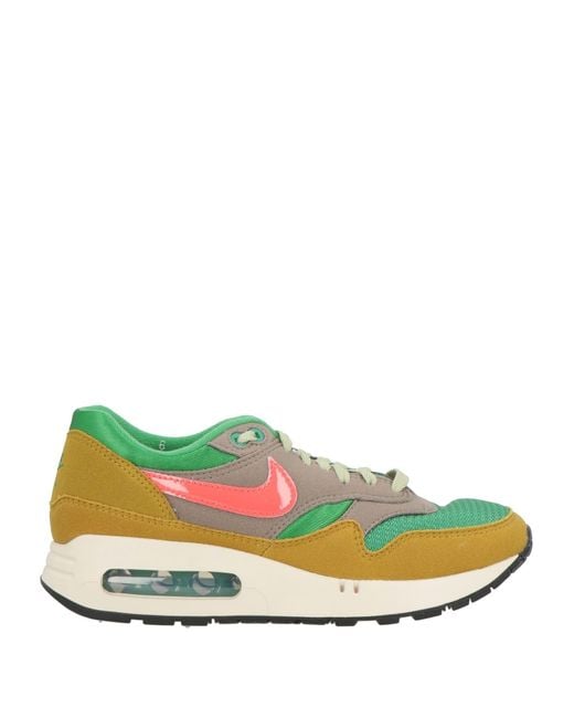 Nike Green Khaki Sneakers Textile Fibers for men
