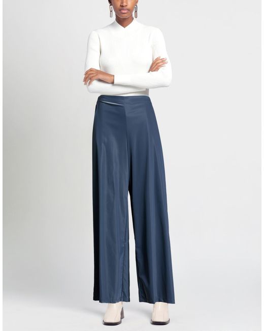 AFORISMA Blue Midnight Pants Polyester