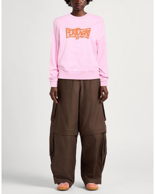 Chiara Ferragni Pink Sweatshirt