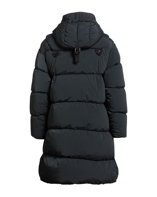 C P Company Black Puffer Polyamide, Elastane for men