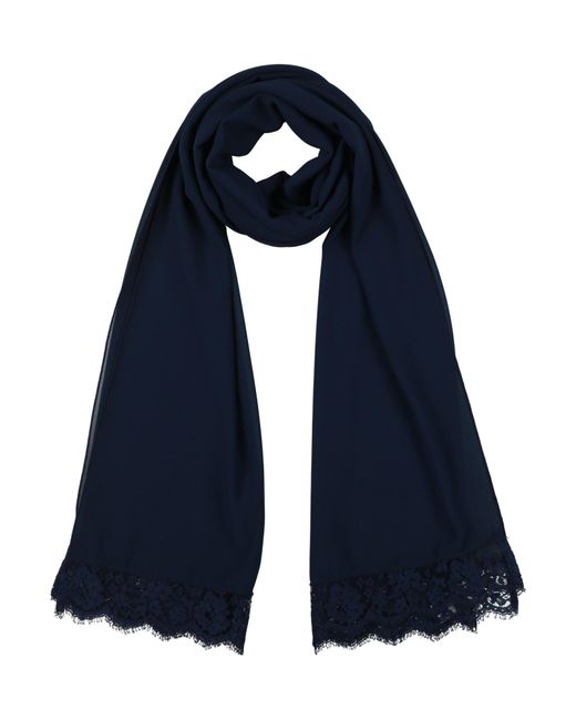 Ermanno Scervino Blue Scarves