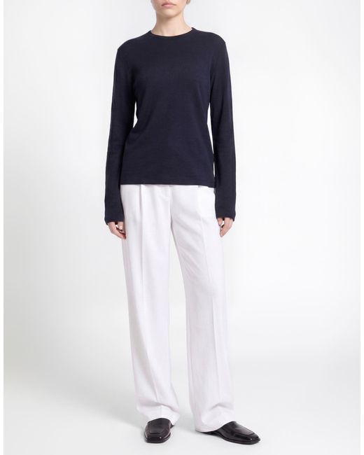 Officine Generale Blue Midnight Sweater Wool, Polyester