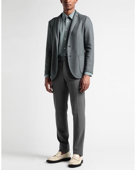 Boglioli Gray Blazer for men