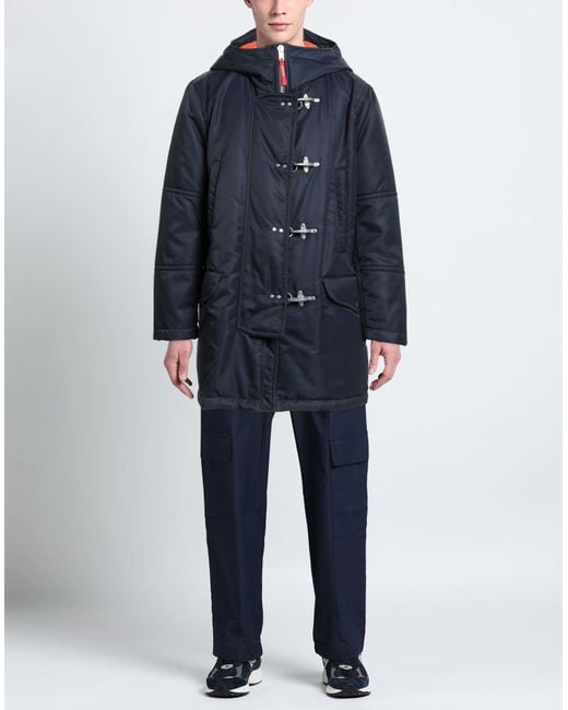 Fay Blue Coat Polyamide for men
