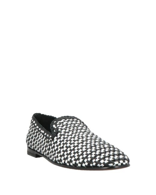 Dolce & Gabbana White Loafers Goat Skin for men