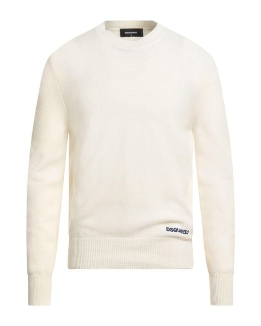 DSquared² White Jumper for men
