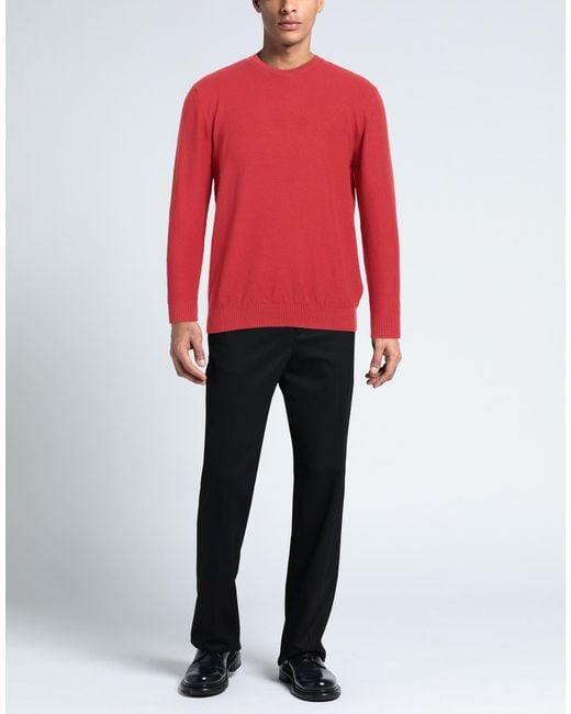 Drumohr Red Sweater for men