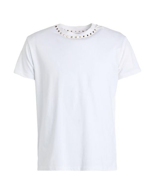 Valentino Garavani White T-Shirt Cotton for men