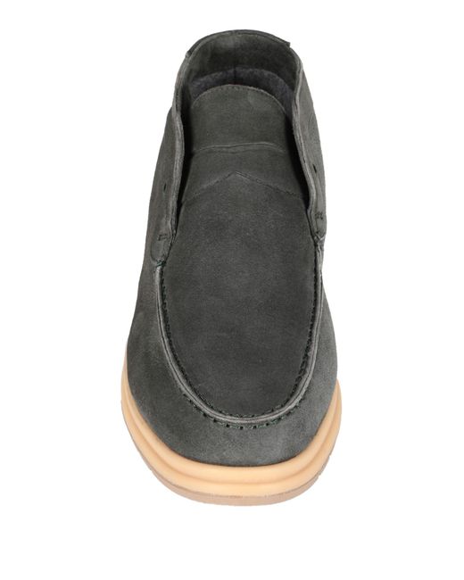 Andrea Ventura Firenze Gray Ankle Boots for men