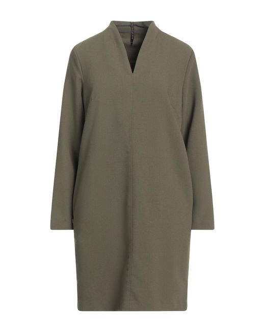 Manila Grace Green Mini Dress