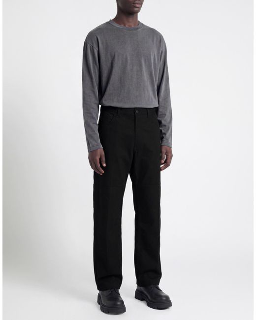 Department 5 Black Pants Cotton for men