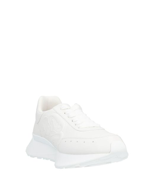 McQueen White Trainers for men