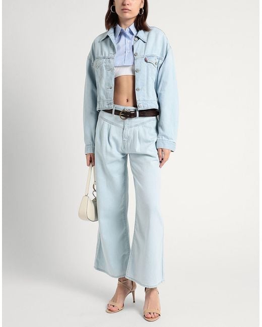 Levi's Blue Denim Outerwear