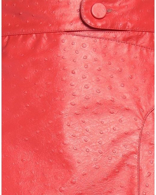 DSquared² Red Mini Skirt