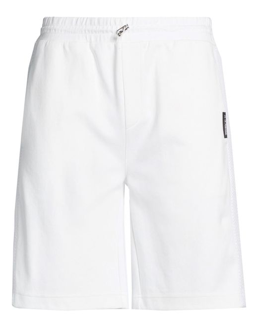 La Martina White Shorts & Bermuda Shorts for men