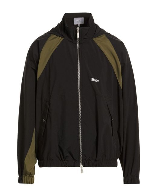 Rhude Black Jacket Polyester for men