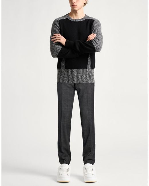 Lanvin Gray Pants Wool for men