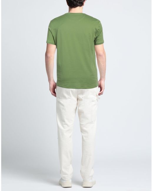 Camiseta Isaia de hombre de color Green