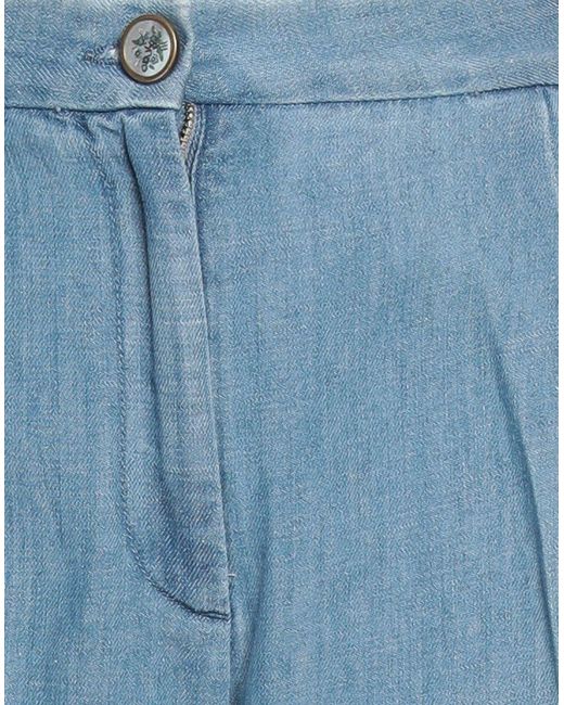Jacob Coh?n Blue Jeans Cotton, Linen