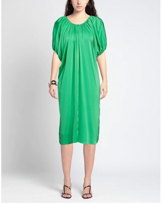 Momoní Green Midi Dress