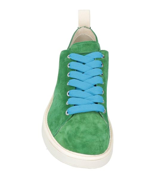 Pànchic Green Sneakers Leather for men