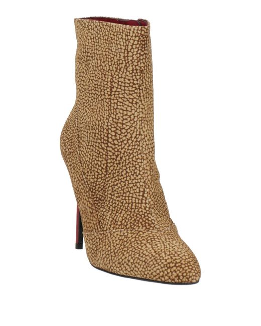 Borbonese Brown Ankle Boots