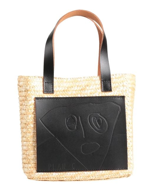 Plan C Black Handbags