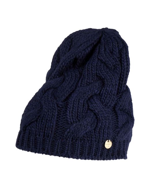 Rebel Queen Blue Hat Acrylic, Wool