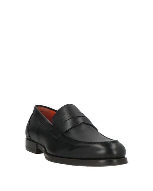 Santoni Mokassin in Black für Herren