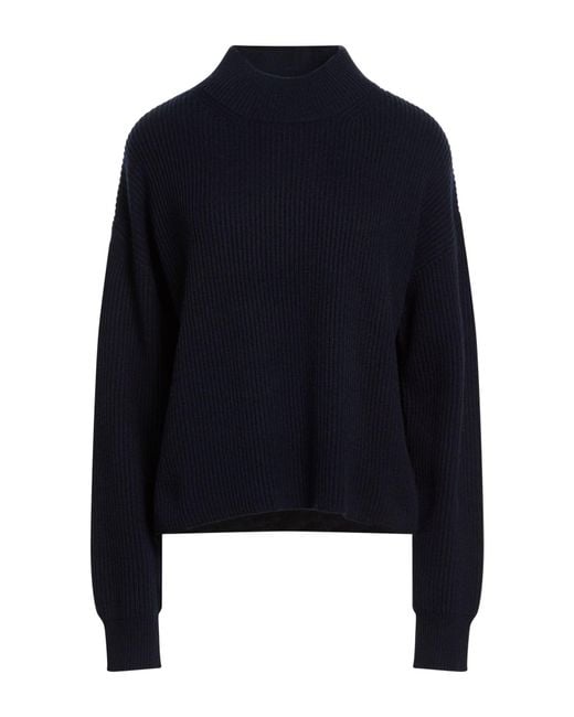 Max Mara Blue Turtleneck
