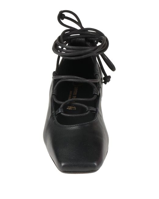 Divine Follie Black Ballet Flats