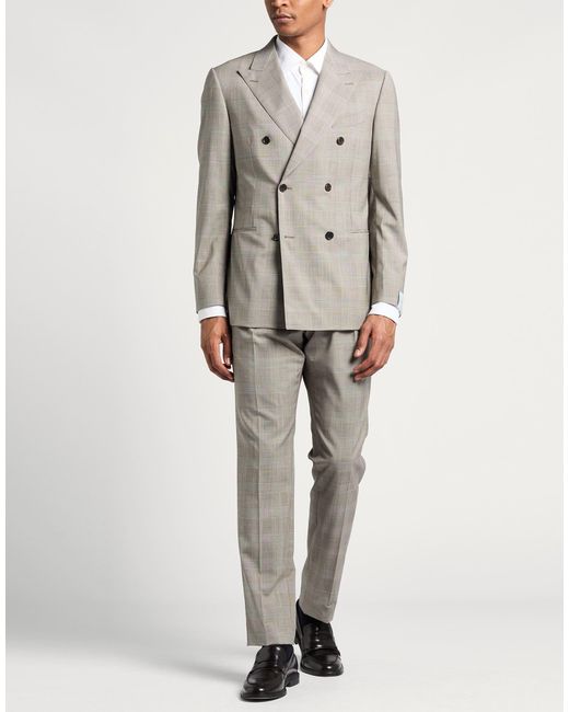 Caruso Gray Suit for men