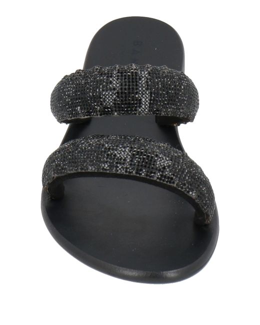 Bandoni Black Sandals