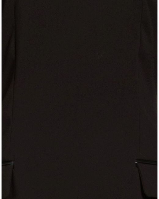 The Mannei Black Top Polyester, Rayon, Elastane