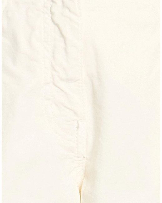 Represent White Ivory Pants Cotton